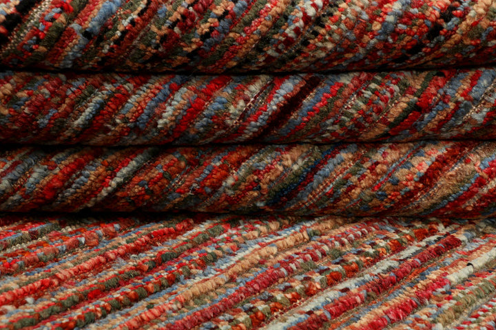 Multi Colored Gabbeh 5' 6 x 8' 6 - No. 34398 - ALRUG Rug Store