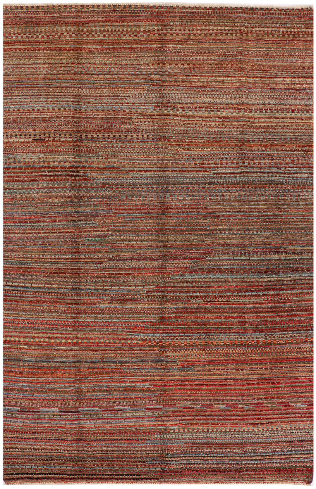 Multi Colored Gabbeh 5' 6 x 8' 6 - No. 34398 - ALRUG Rug Store