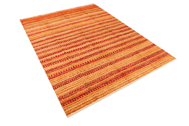 Sandy Brown Gabbeh 5' 2 x 6' 11 - No. 34399 - ALRUG Rug Store