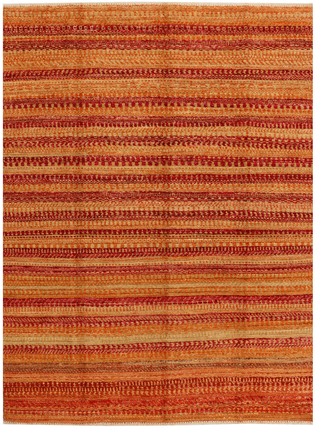 Sandy Brown Gabbeh 5' 2 x 6' 11 - No. 34399 - ALRUG Rug Store