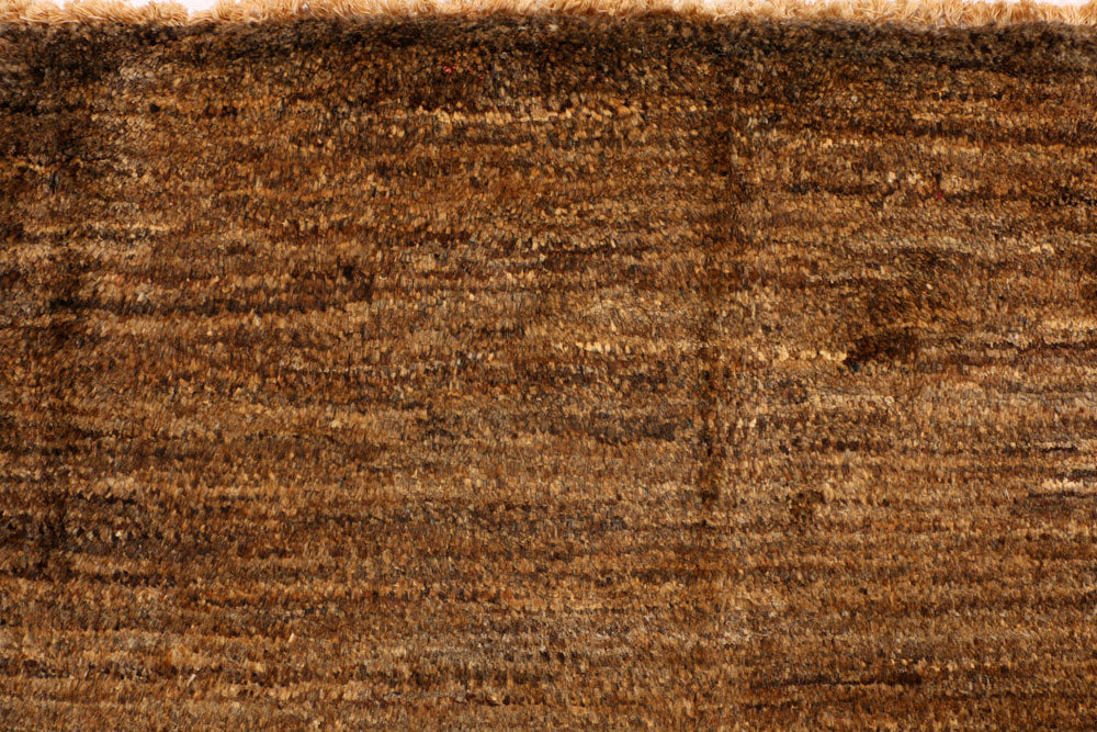 Saddle Brown Gabbeh 5' 6 x 8' 5 - No. 34402 - ALRUG Rug Store