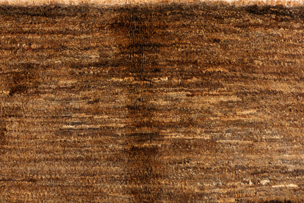 Saddle Brown Gabbeh 5' 6 x 8' 5 - No. 34402 - ALRUG Rug Store