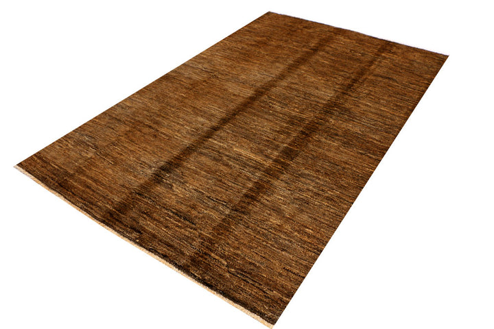 Saddle Brown Gabbeh 5' 6 x 8' 5 - No. 34402 - ALRUG Rug Store
