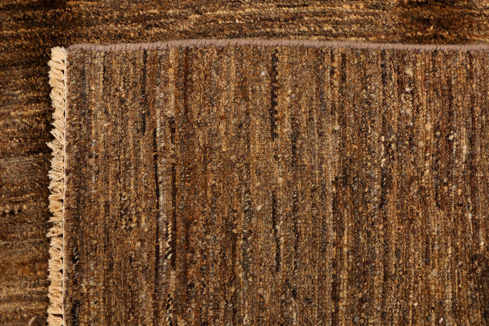 Saddle Brown Gabbeh 5' 6 x 8' 5 - No. 34402 - ALRUG Rug Store