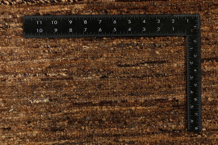 Saddle Brown Gabbeh 5' 6 x 8' 5 - No. 34402 - ALRUG Rug Store