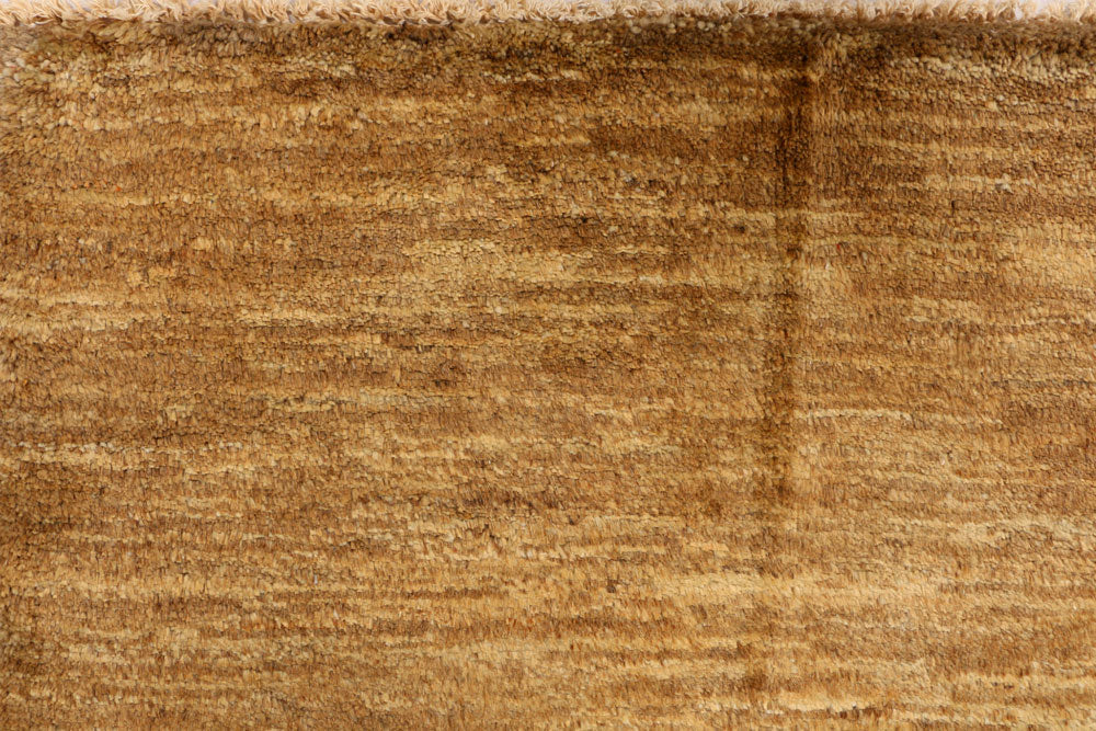 Dark Goldenrod Gabbeh 5' 7 x 6' - No. 34405 - ALRUG Rug Store