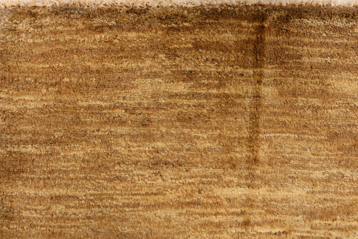 Dark Goldenrod Gabbeh 5' 7 x 6' - No. 34405 - ALRUG Rug Store