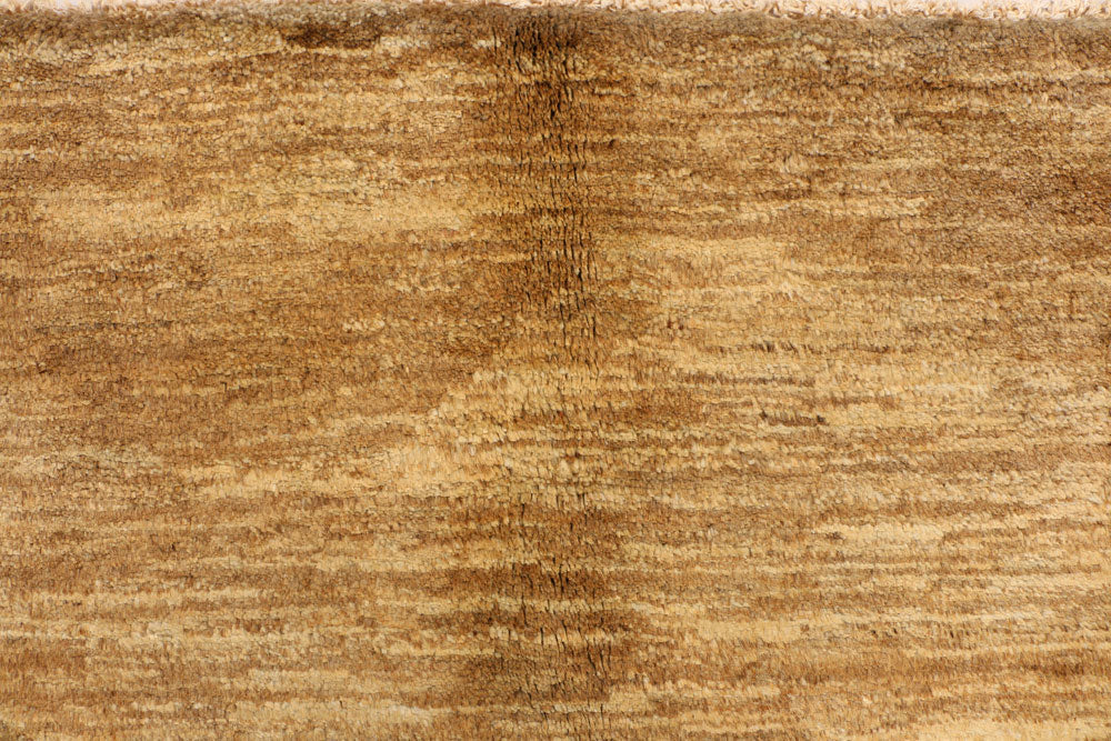 Dark Goldenrod Gabbeh 5' 7 x 6' - No. 34405 - ALRUG Rug Store
