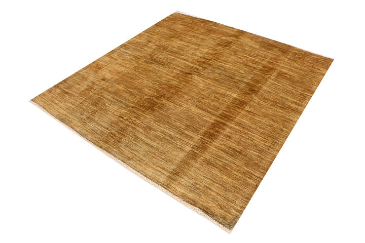 Dark Goldenrod Gabbeh 5' 7 x 6' - No. 34405 - ALRUG Rug Store