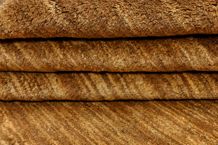 Dark Goldenrod Gabbeh 5' 7 x 6' - No. 34405 - ALRUG Rug Store