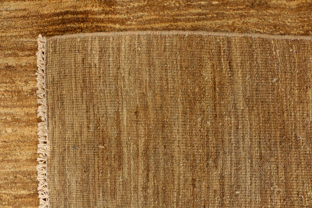 Dark Goldenrod Gabbeh 5' 7 x 6' - No. 34405 - ALRUG Rug Store