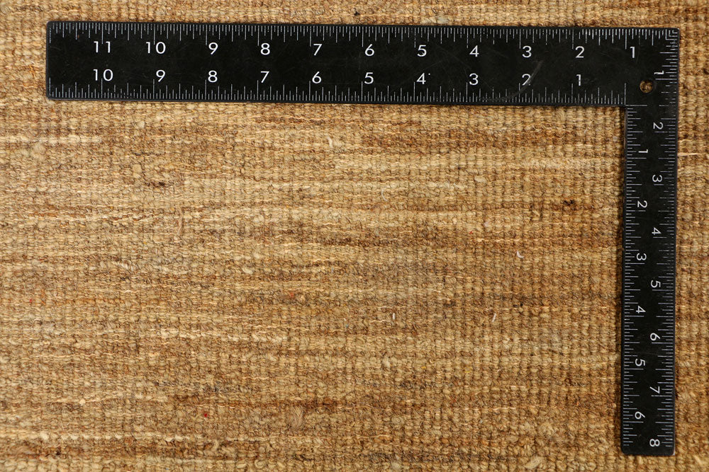 Dark Goldenrod Gabbeh 5' 7 x 6' - No. 34405 - ALRUG Rug Store