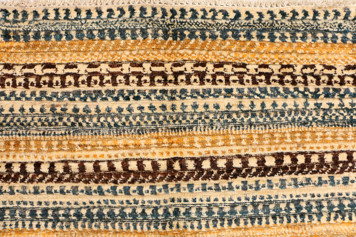 Multi Colored Gabbeh 5' 5 x 8' 2 - No. 34412 - ALRUG Rug Store