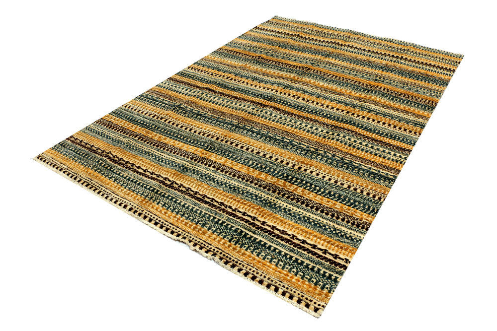 Multi Colored Gabbeh 5' 5 x 8' 2 - No. 34412 - ALRUG Rug Store