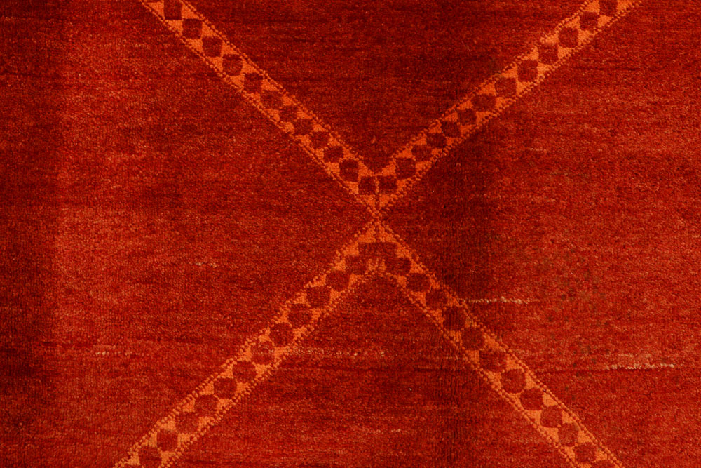 Firebrick Gabbeh 5' 7 x 8' 2 - No. 34413 - ALRUG Rug Store