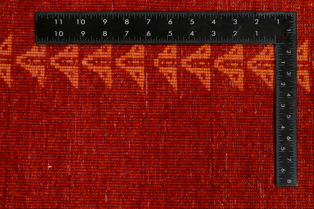 Firebrick Gabbeh 5' 7 x 8' 2 - No. 34413 - ALRUG Rug Store