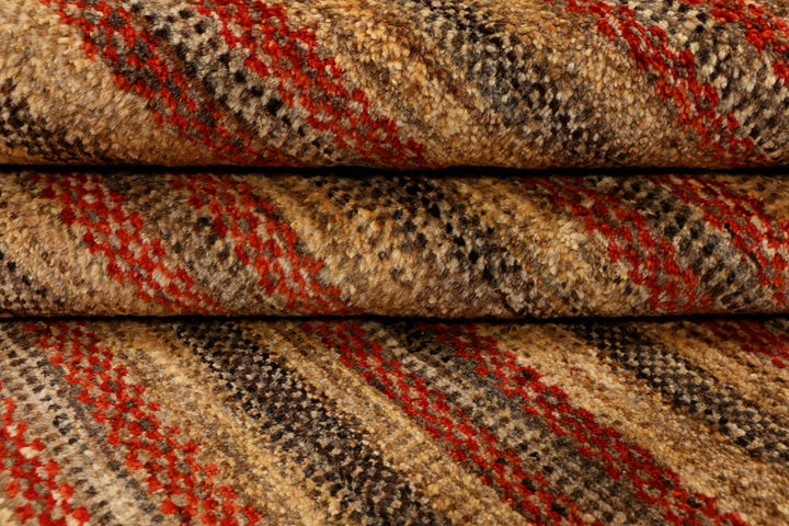 Multi Colored Gabbeh 5' 6 x 8' 1 - No. 34423 - ALRUG Rug Store