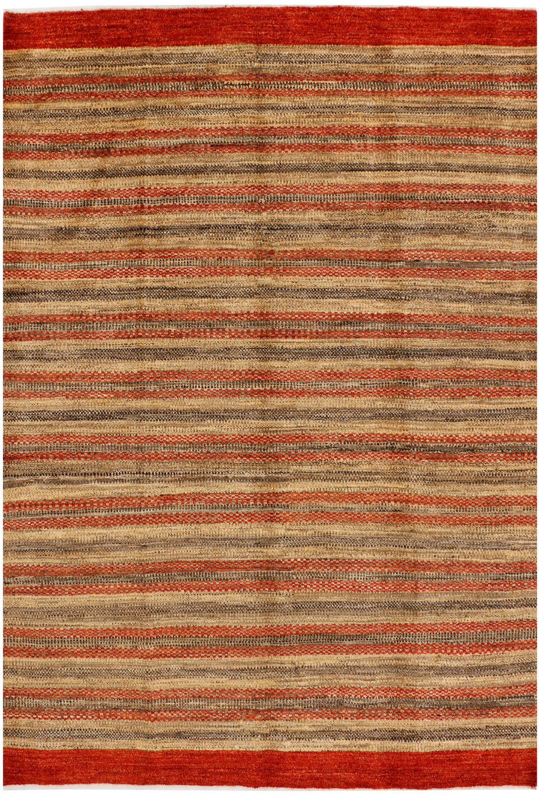 Multi Colored Gabbeh 5' 6 x 8' 1 - No. 34423 - ALRUG Rug Store