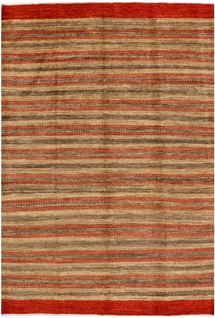 Multi Colored Gabbeh 5' 6 x 8' 1 - No. 34423 - ALRUG Rug Store