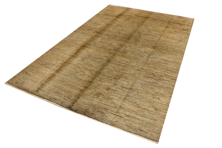 Tan Gabbeh 5' 7 x 8' 3 - No. 34436 - ALRUG Rug Store