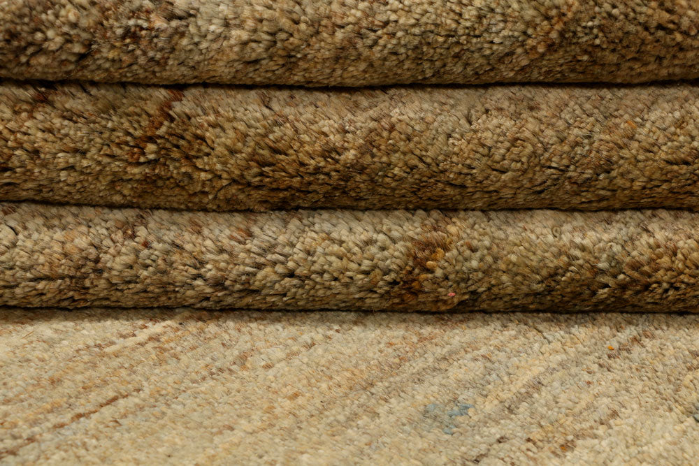 Tan Gabbeh 5' 7 x 8' 3 - No. 34436 - ALRUG Rug Store