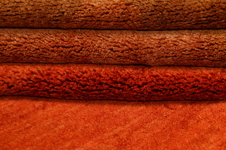 Orange Red Gabbeh 6' x 8' - No. 34437 - ALRUG Rug Store