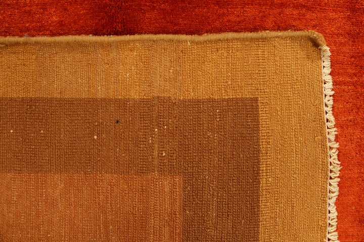 Orange Red Gabbeh 6' x 8' - No. 34437 - ALRUG Rug Store