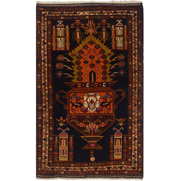 Prayer Rug 2' 7 x 4' 3 (ft) - No. AL28211 - ALRUG Rug Store