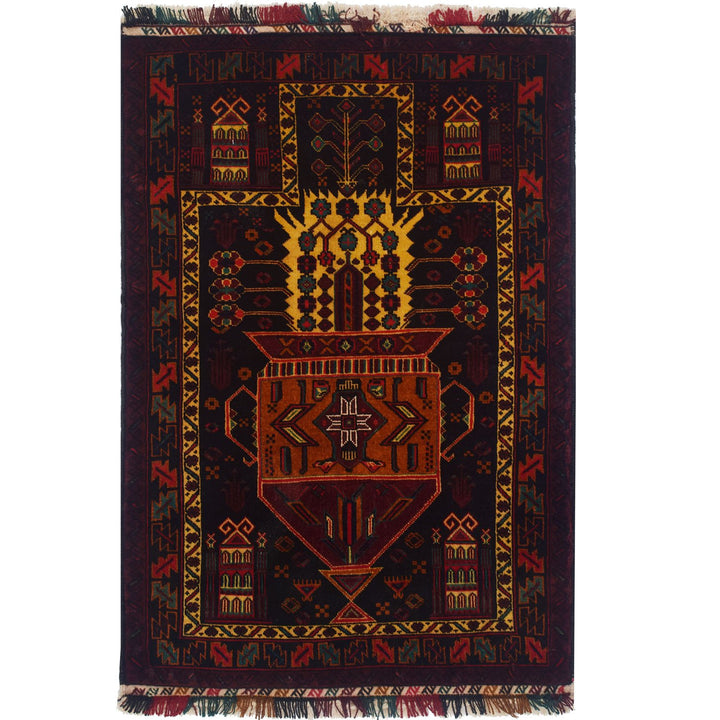 Prayer Rug 2' 7 x 4' 1 (ft) - No. AL39036 - ALRUG Rug Store