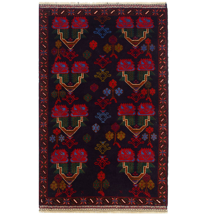 Baluchi Rug 3' 1 x 5' (ft) - No. AL83426 - ALRUG Rug Store