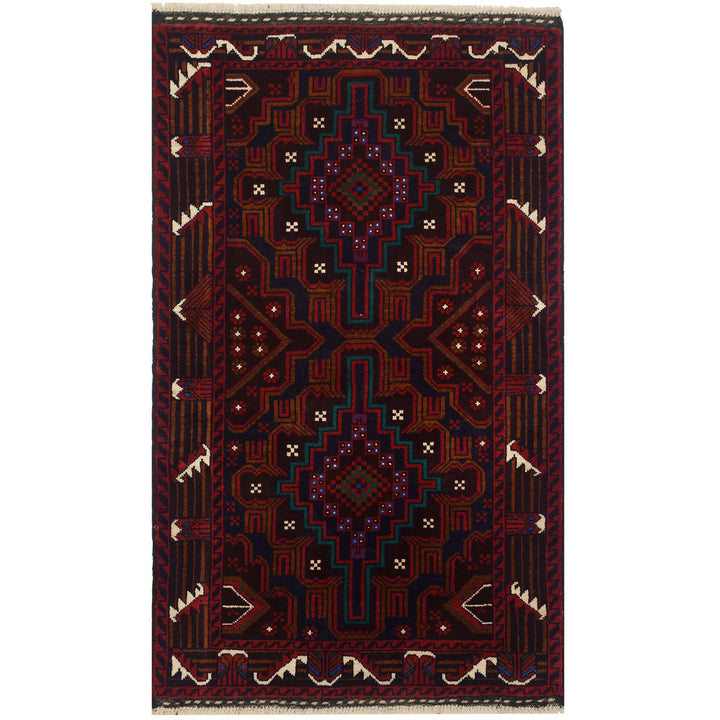 Baluchi Rug 3' x 5' (ft) - No. AL80052 - ALRUG Rug Store