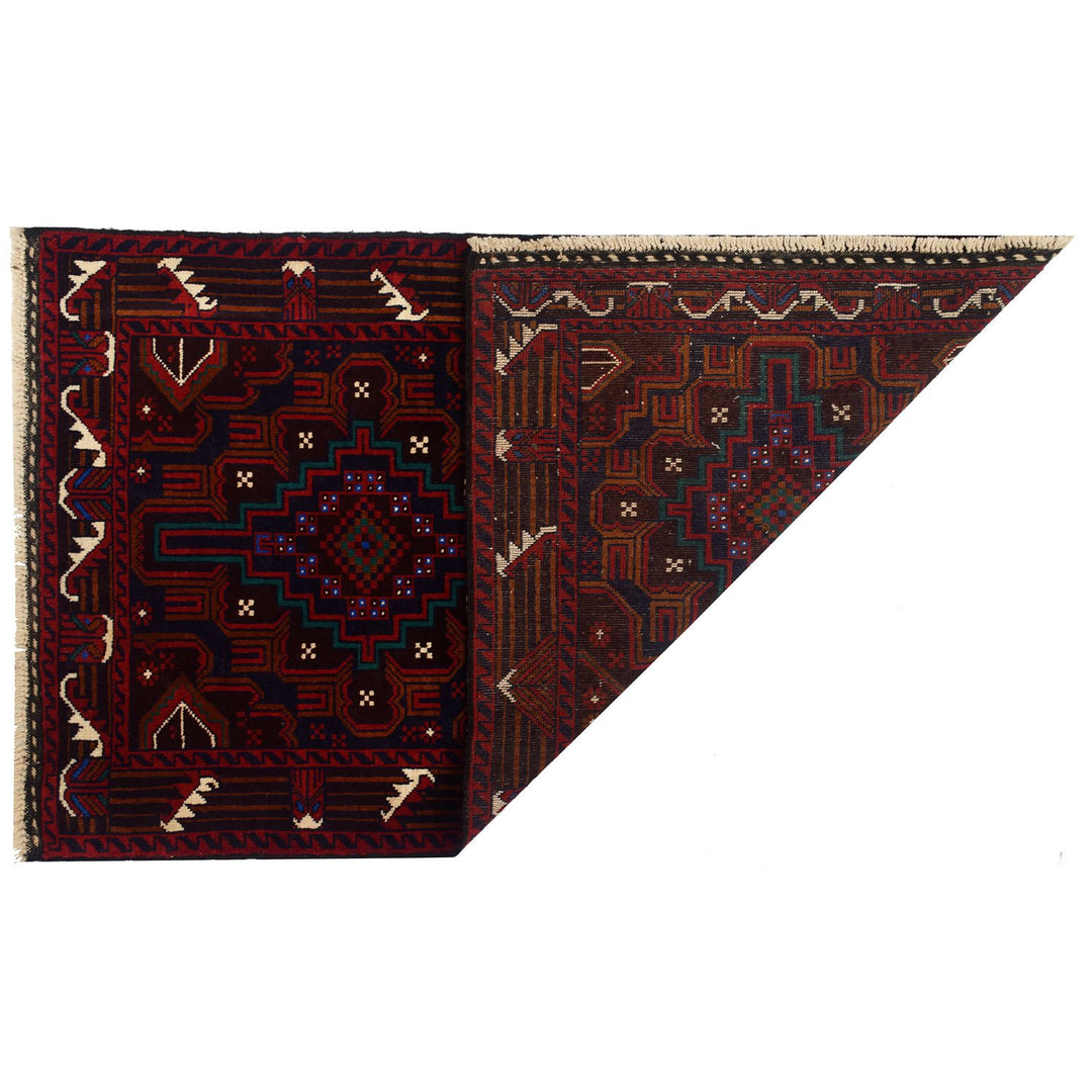 Baluchi Rug 3' x 5' (ft) - No. AL80052 - ALRUG Rug Store