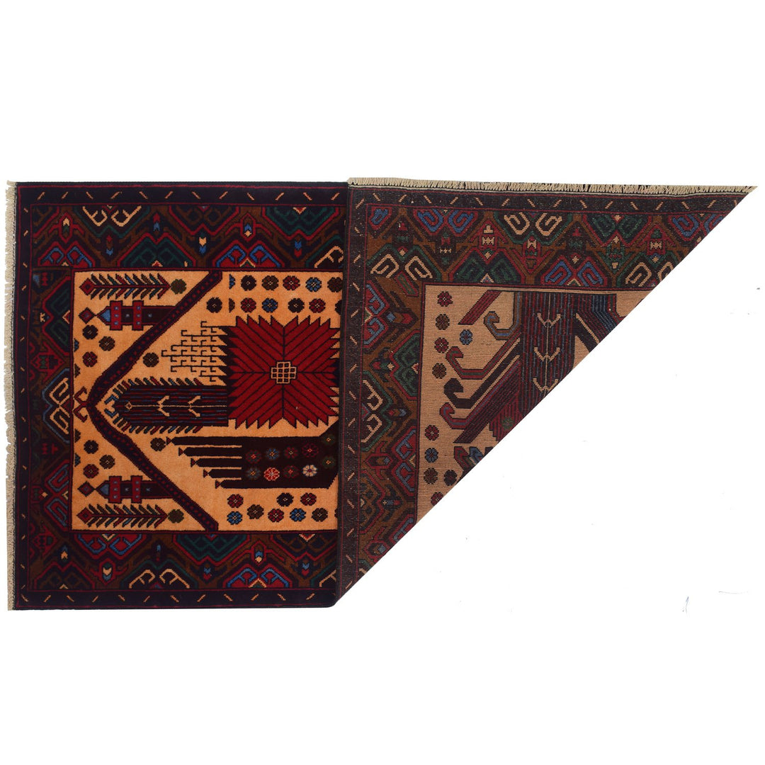 Baluchi Rug 3' 1 x 5' 4 (ft) - No. AL80642 - ALRUG Rug Store
