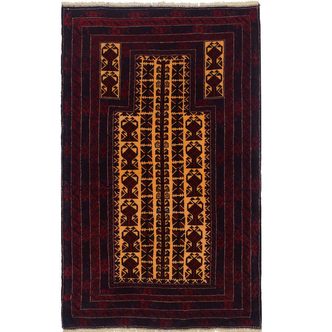 Prayer Rug 2' 9 x 4' 8 (ft) - No. AL34886 - ALRUG Rug Store