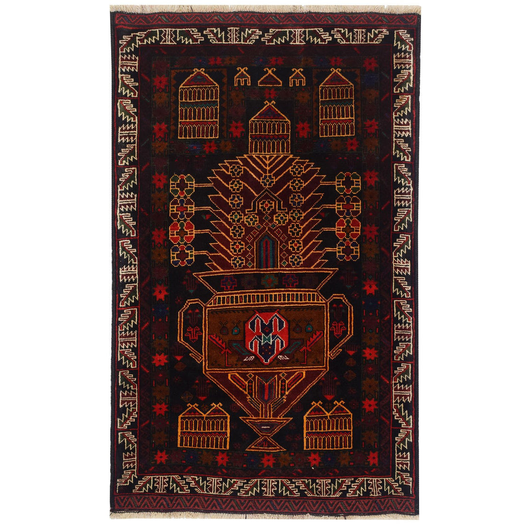 Prayer Rug 2' 7 x 4' 4 (ft) - No. AL56547 - ALRUG Rug Store