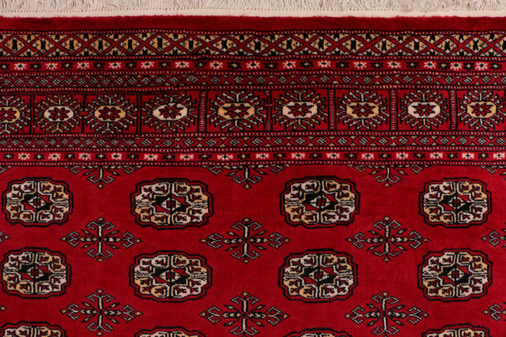 Firebrick Bokhara 5' 5 x 7' 7 - No. 35430 - ALRUG Rug Store