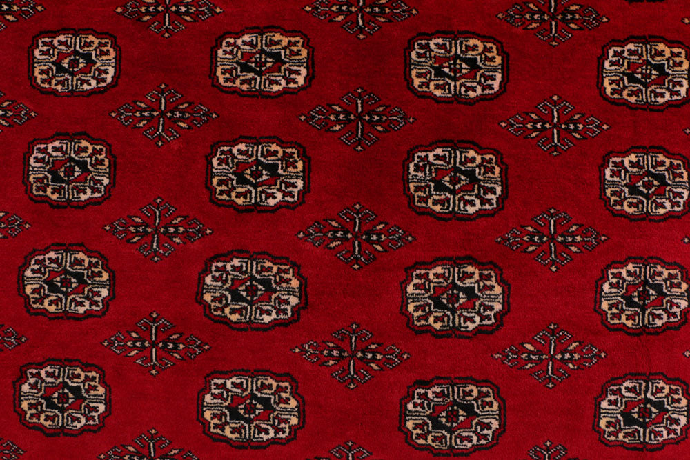 Firebrick Bokhara 5' 5 x 7' 7 - No. 35430 - ALRUG Rug Store
