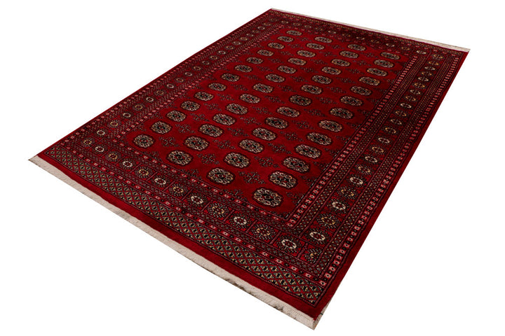Firebrick Bokhara 5' 5 x 7' 7 - No. 35430 - ALRUG Rug Store
