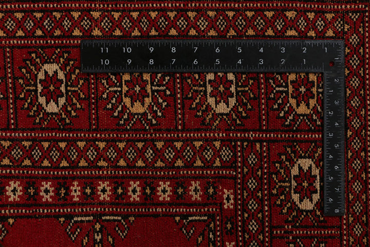 Firebrick Bokhara 5' 5 x 7' 7 - No. 35430 - ALRUG Rug Store