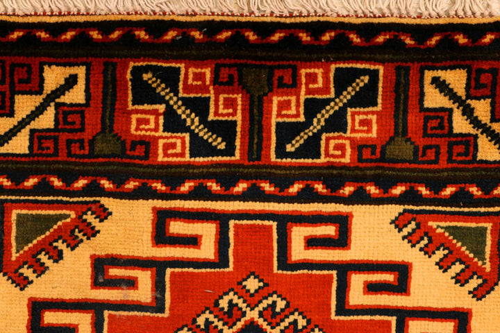 Dark Orange Kargai 2'  10" x 9'  7" - No. QA91953