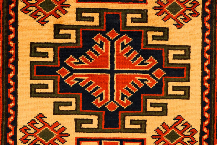 Dark Orange Kargai 2'  10" x 9'  7" - No. QA91953