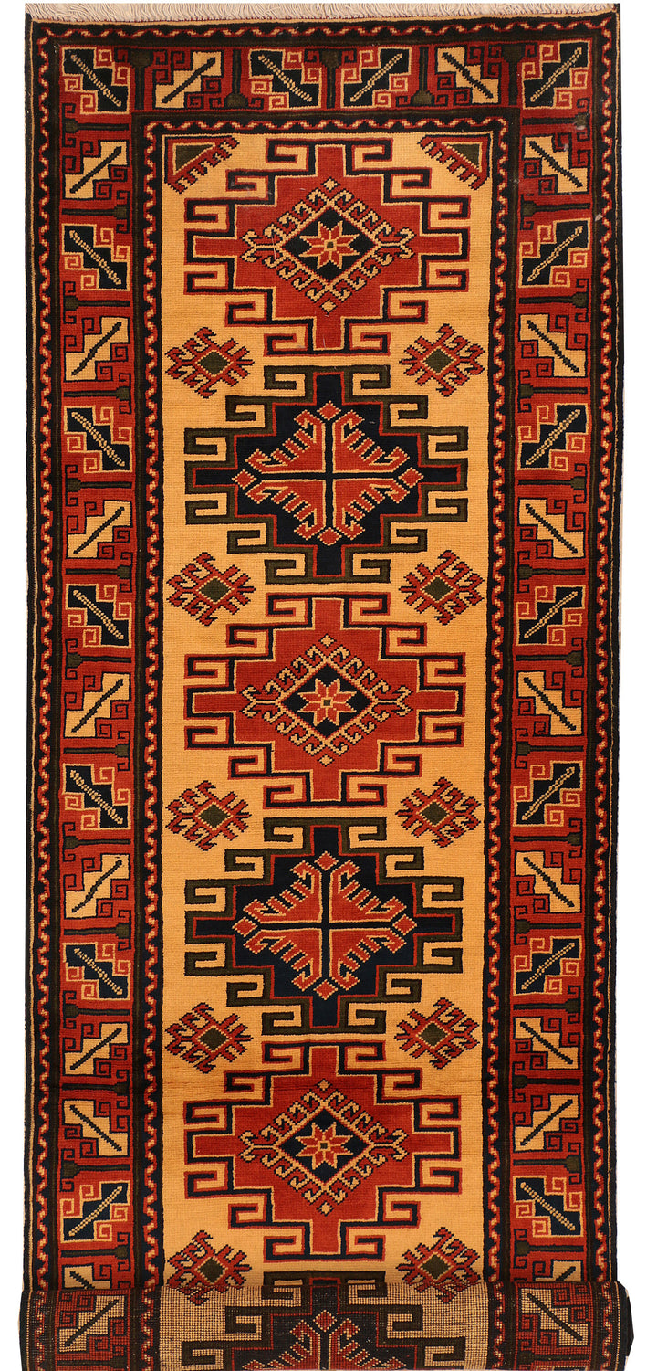 Dark Orange Kargai 2'  10" x 9'  7" - No. QA91953