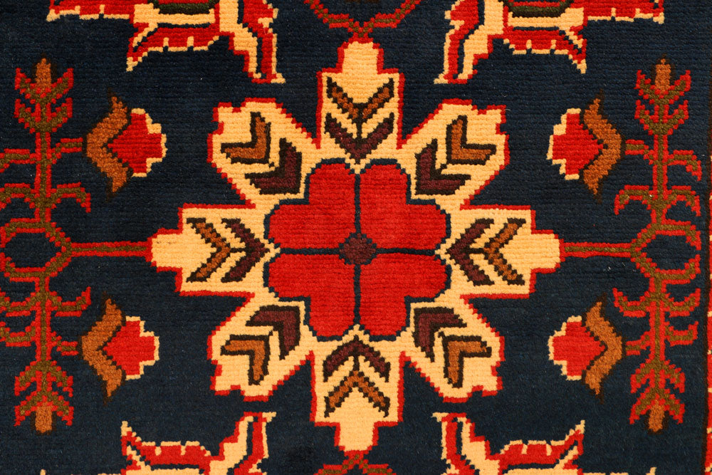 Midnight Blue Kargai 2' 9 x 9' 9 - No. 35679 - ALRUG Rug Store