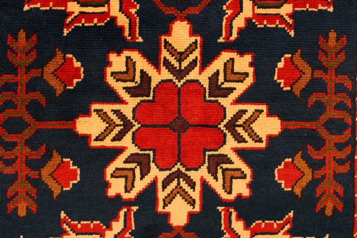 Midnight Blue Kargai 2' 9 x 9' 9 - No. 35679 - ALRUG Rug Store