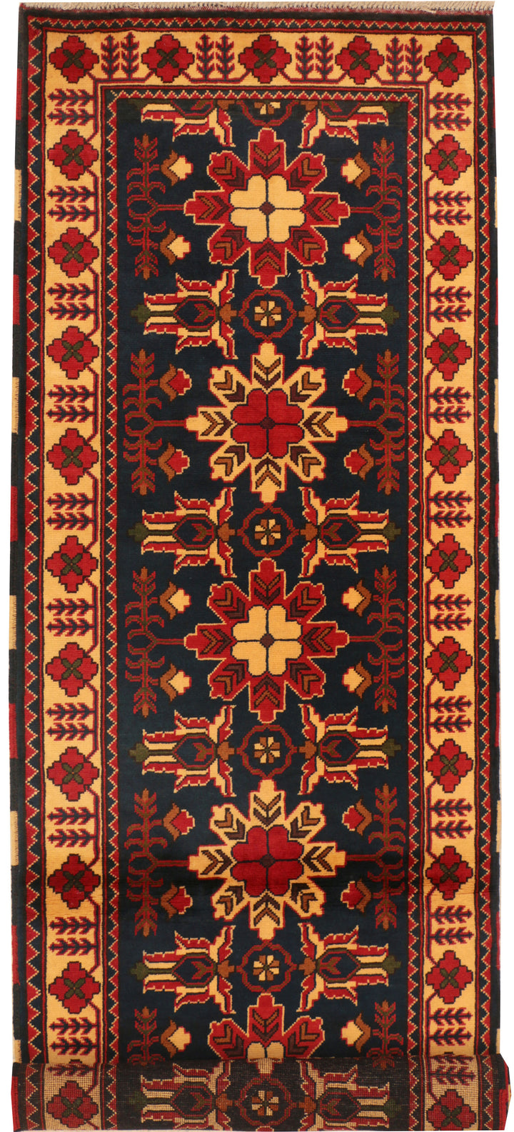 Midnight Blue Kargai 2' 9 x 9' 9 - No. 35679 - ALRUG Rug Store