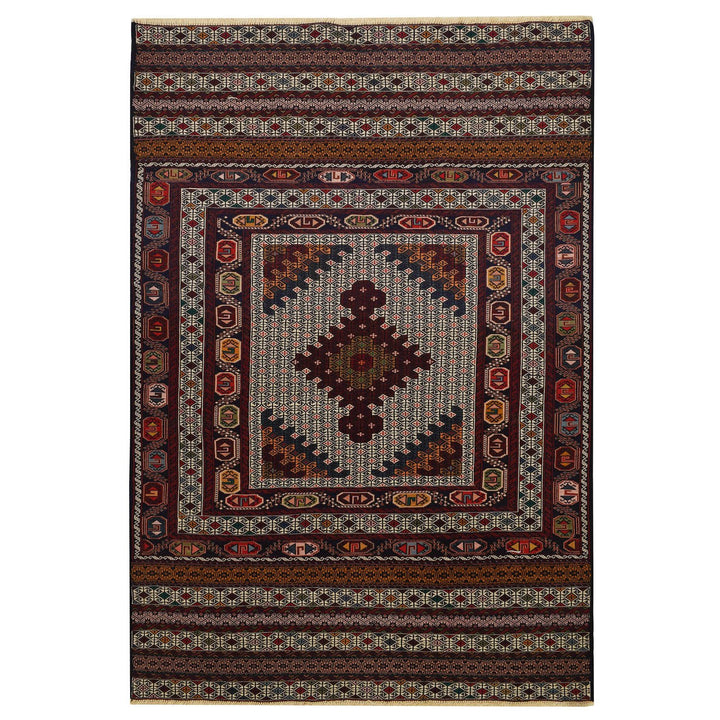 Maliki Kilim 4' 3 x 6' 4 (ft) - No. AL96309 - ALRUG Rug Store