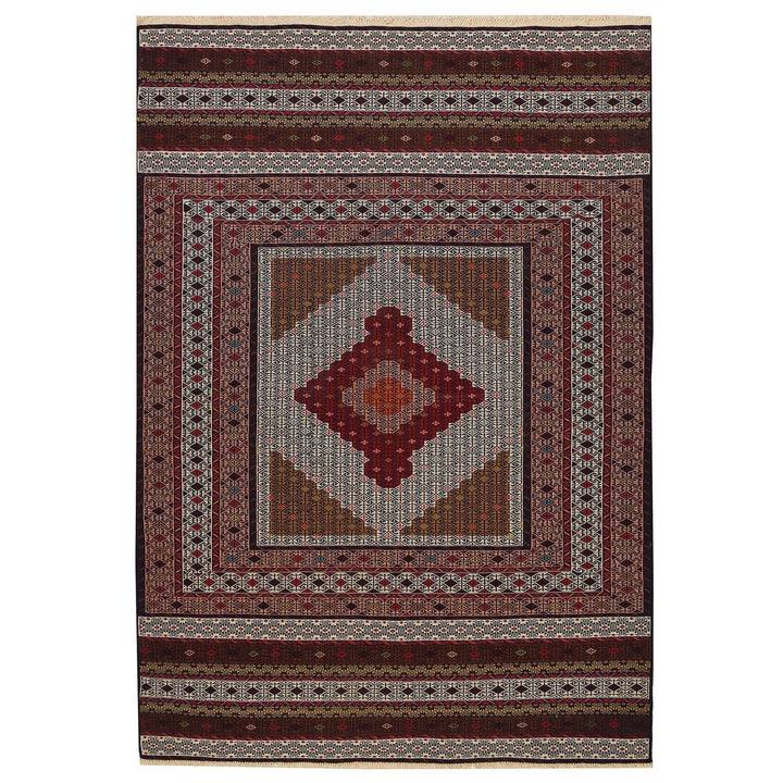 Maliki Kilim 4' 2 x 6' 1 (ft) - No. AL87003 - ALRUG Rug Store