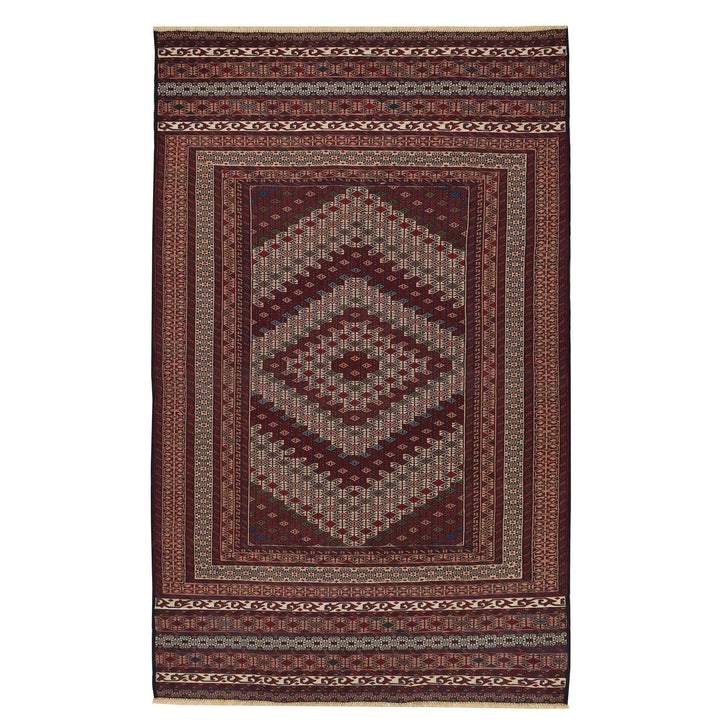 Maliki Kilim 4' 1 x 6' 6 (ft) - No. AL38768 - ALRUG Rug Store