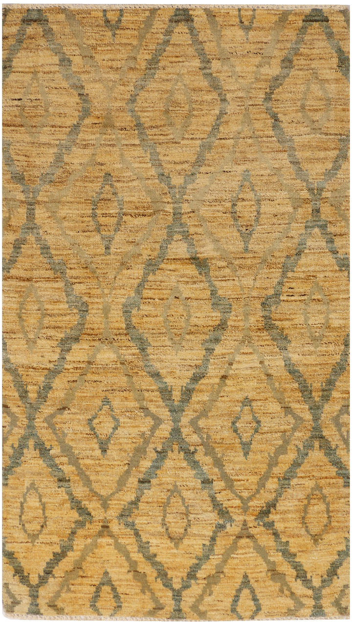 Burlywood Gabbeh 3' x 5' 4 - No. 36475 - ALRUG Rug Store