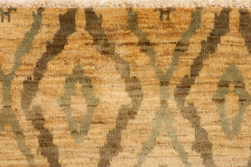 Navajo White Gabbeh 2' 6 x 12' - No. 36476 - ALRUG Rug Store